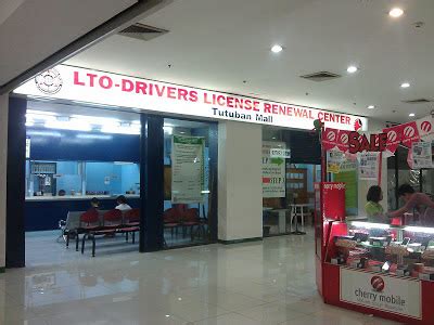LTO Renewal Centers at Robinsons Malls .